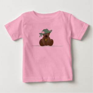T-shirt Pour Bébé Ours de nounours de capeline