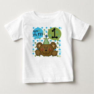 T-shirt Pour Bébé Ours de nounours je suis de l'un premier