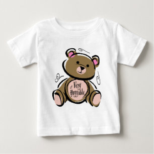 T-shirt Pour Bébé Ours de nounours très gentil à croquer