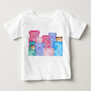 T-shirt Pour Bébé Ours gommeux