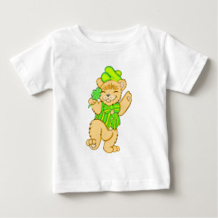 T-shirt Pour Bébé Ours irlandais