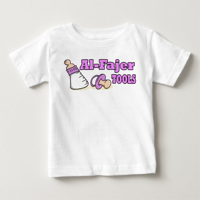 T-shirt Pour Bébé outils de bébé (Devant)