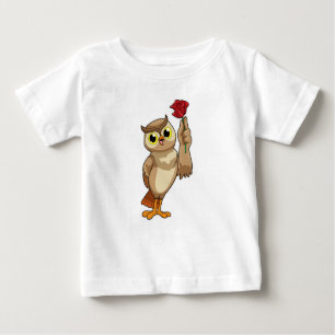 T-shirt Pour Bébé Owl