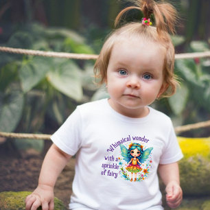 T-shirt Pour Bébé Paillette de Fée Fantaisiste