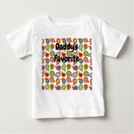 T-shirt Pour Bébé Paisleys atomiques