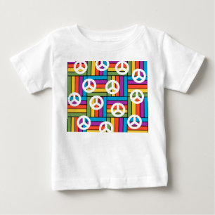 T-shirt Pour Bébé Paix des années 1970
