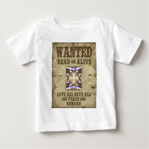 T-shirt Pour Bébé Paix Recherchée, Amour et Inspiration : Diffuser H