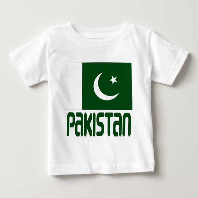 T-shirt Pour Bébé Pakistan (Devant)