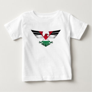 T-SHIRT POUR BÉBÉ PALESTINE LIBRE - AILES DE LIBERTÉ