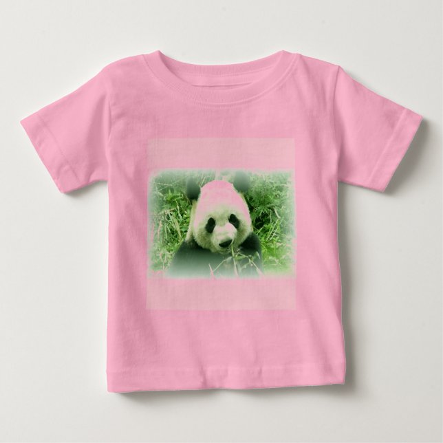 T-shirt Pour Bébé Panda (Devant)