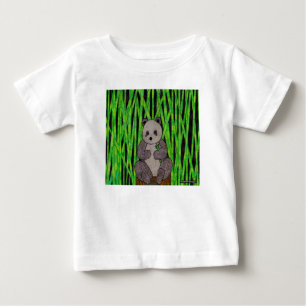 T-shirt Pour Bébé Panda (blanc) - T-shirt bébé