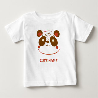 T-shirt Pour Bébé Panda Cuddles