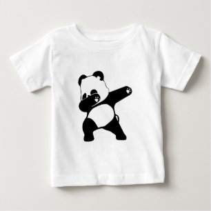 T-shirt Pour Bébé Panda qui dab 