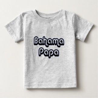 T-shirt Pour Bébé Papa de Bahama