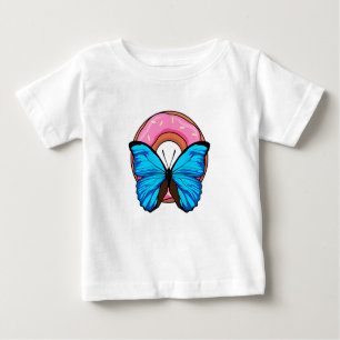 T-shirt Pour Bébé Papillon avec Donut