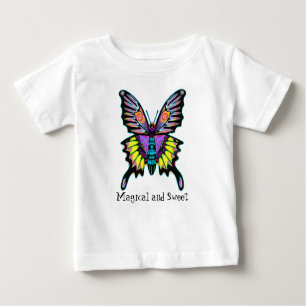 T-shirt Pour Bébé Papillon coloré