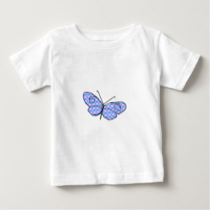 T-shirt Pour Bébé Papillon cosmique