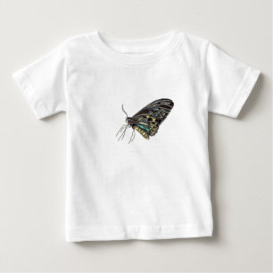 T-shirt Pour Bébé Papillon noir de gemme