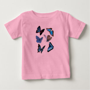 T-shirt Pour Bébé Papillons