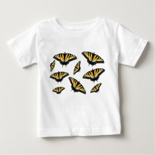 T-shirt Pour Bébé Papillons comburants