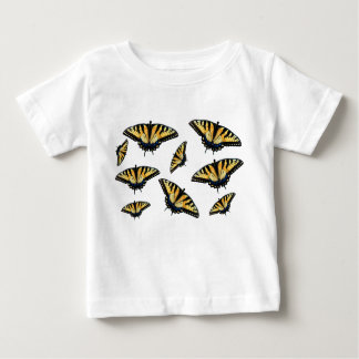 T-shirt Pour Bébé Papillons comburants