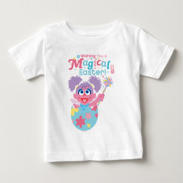 T-shirt Pour Bébé Pâques Abby Cadabby (Devant)
