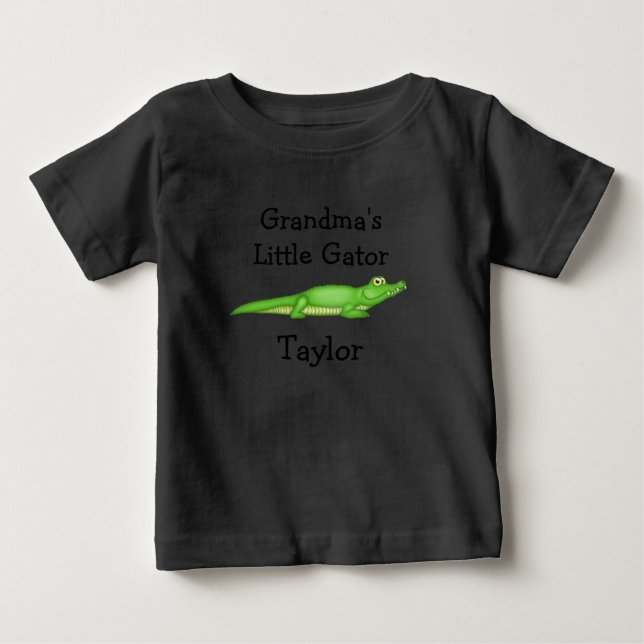 T-shirt Pour Bébé Paradise Little Gator - SRF (Devant)