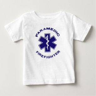 T-shirt Pour Bébé Paramedic du pompier