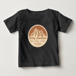 T-shirt Pour Bébé Parc national des Rocheuses Colorado