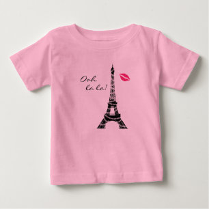 T-shirt Pour Bébé Paris Étoile Body Bodysuit
