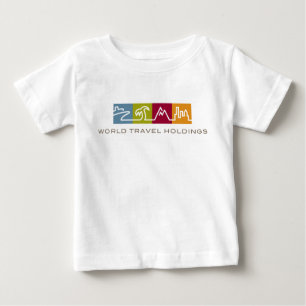 T-shirt Pour Bébé Participations de voyage du monde