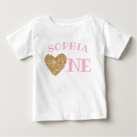 Parties scintillant d'or Coeur mignonne fille prem