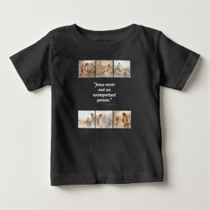 T-shirt Pour Bébé Pas de personne sans importance