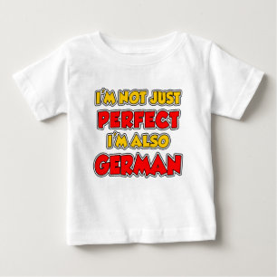 T-shirt Pour Bébé Pas seulement parfait allemand