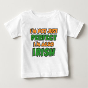 T-shirt Pour Bébé Pas seulement parfait irlandais