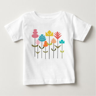T-shirt Pour Bébé Patch de fleurs