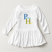Patience Toddler robe blanche