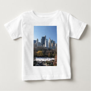 T-shirt Pour Bébé Patinoire Central Park
