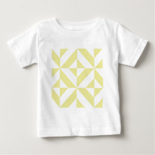 T-shirt Pour Bébé Patters de Pale Yellow