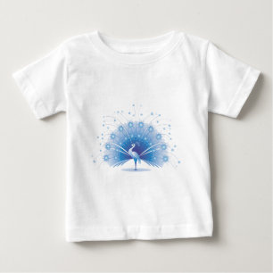 T-shirt Pour Bébé Peacock