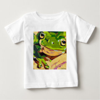 T-shirt Pour Bébé Peinture de grenouille - Cadeau pour les amoureux