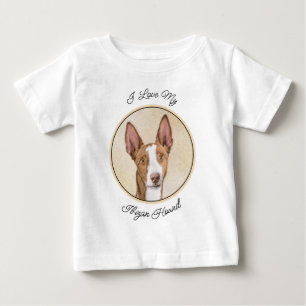 T-shirt Pour Bébé Peinture sur poitrine d'Ibiza - Joli art original