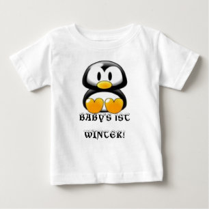 T-SHIRT POUR BÉBÉ PENGUIN!