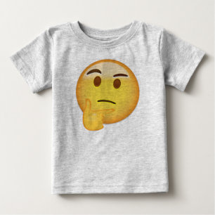 T-shirt Pour Bébé Penser face Emoji