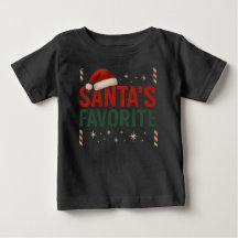Père Noël Favorite Baby top
