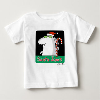 T-shirt Pour Bébé Père Noël Jaws