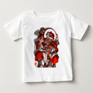 T-shirt Pour Bébé Père Noël Lap