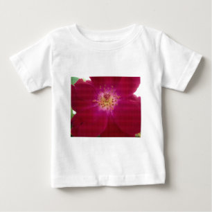 T-shirt Pour Bébé Perfection pétale : À damiers Rose Art Motif pétal