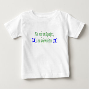 T-shirt Pour Bébé Perfectionnez et des Gémeaux