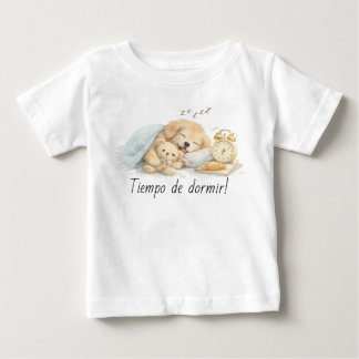 T-shirt Pour Bébé perro durmiendo